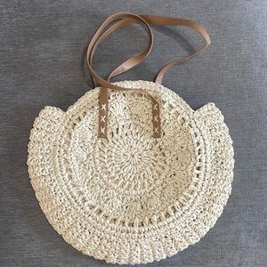 Circle beach bag
